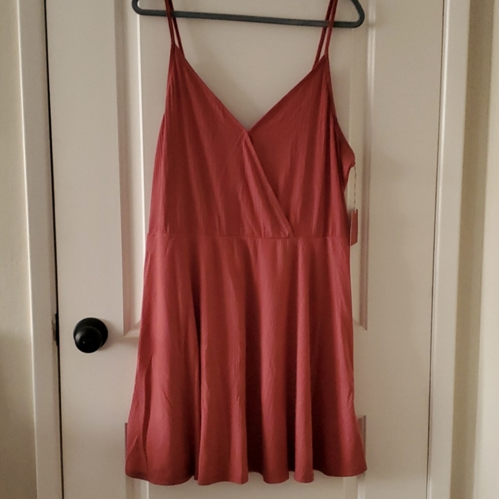 Rust colored sundress